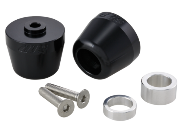 Handlebar end weights left/right for Vespa Primavera/​Sprint/​ET/​LX/​LXV/​S, black