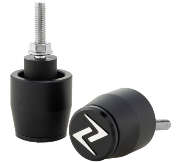 Handlebar end weights left/right for Vespa Primavera/​Sprint/​ET/​LX/​LXV/​S, matt black