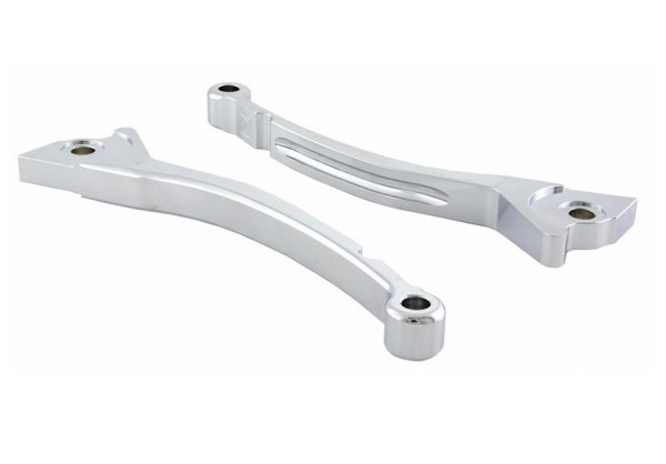Sport lever set brake ZELIONI for Vespa, right and left, chrome