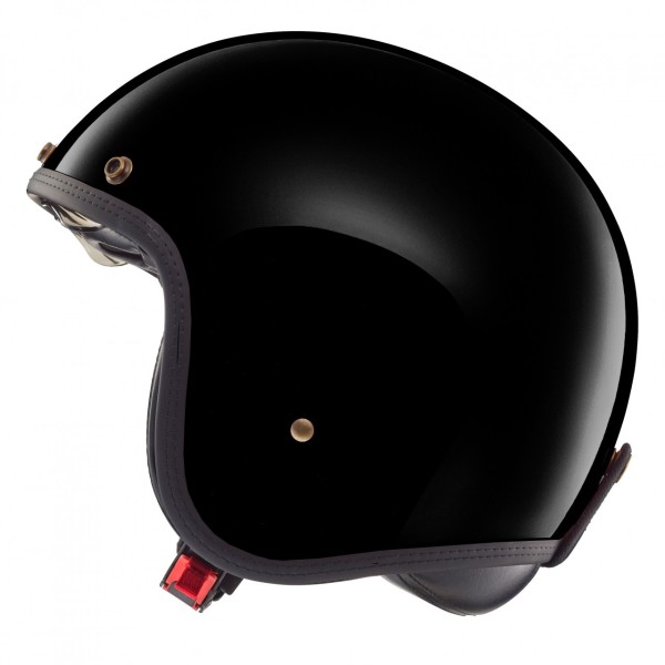 Helmo Milano jet helmet, Audace, black matt