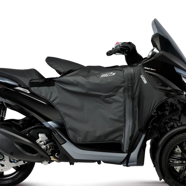 Heated rider leg protection for Piaggio MP3 HPE 300 /Sport (19-23)