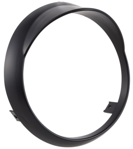 Lamp ring for Vespa Primavera 50-150ccm 2T/​4T, matt black