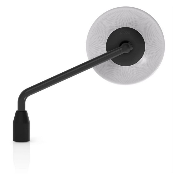 Mirror RIZOMA E-POP left or right for Vespa, black/grey