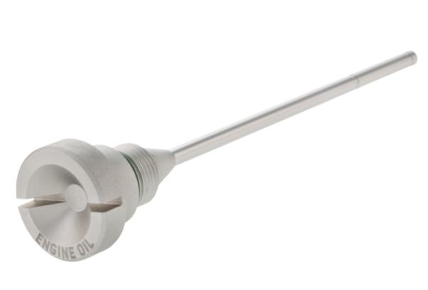 Oil filler screw engine oil for Vespa Primavera/​Sprint 125-150ccm i.e. 3V 4T AC, silver