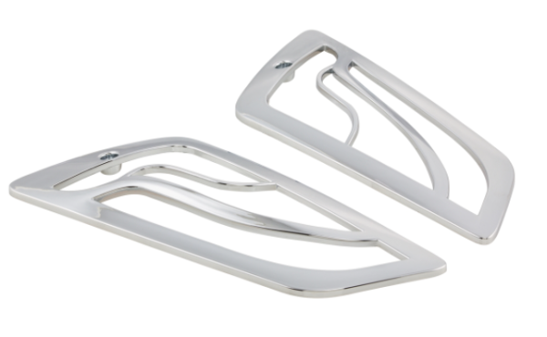 Indicator grille right and left, front for Vespa GTS/​GTS Super/​GTV/​GT 60/​GT/​GT L, chrome