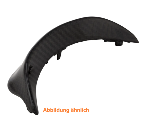 Spoiler steering head for Vespa Sprint 50-150cc ('14-), carbon-look