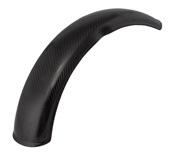 Mudguard Garelli EVO II without bracket, universal for Vespa PX 80-200cc, carbon clear