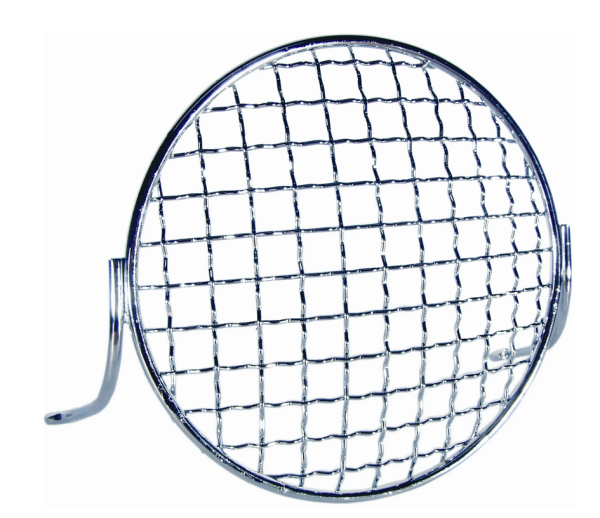 Lamp grille for headlight CUPPINI for Vespa PX 80-200cc, chrome