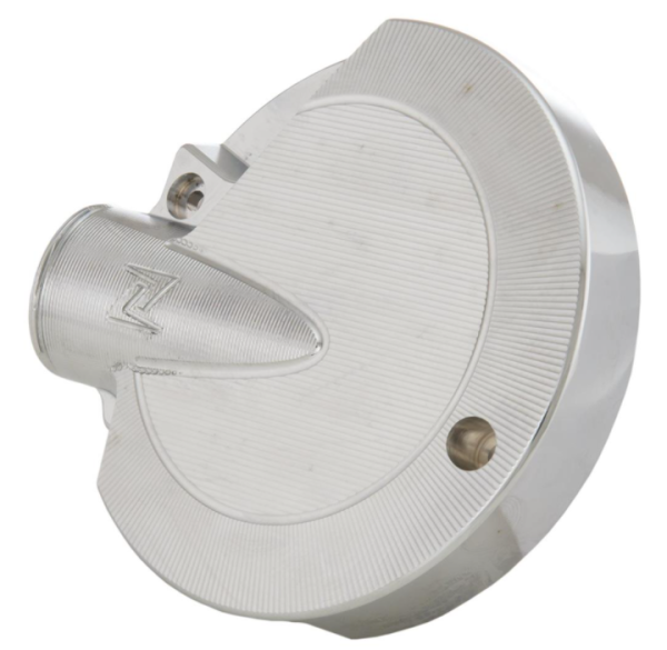 Air intake vario cover for Vespa Primavera/​Sprint 125-150ccm i.e. 3V 4T AC, chrome