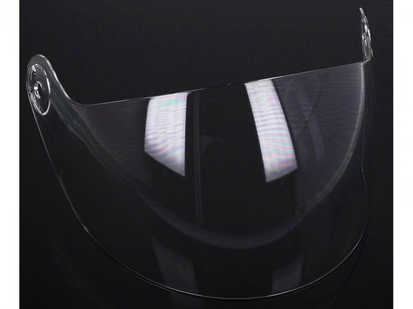 Helmo Milano visor for Turbine helmet, clear, scratch-resistant, long