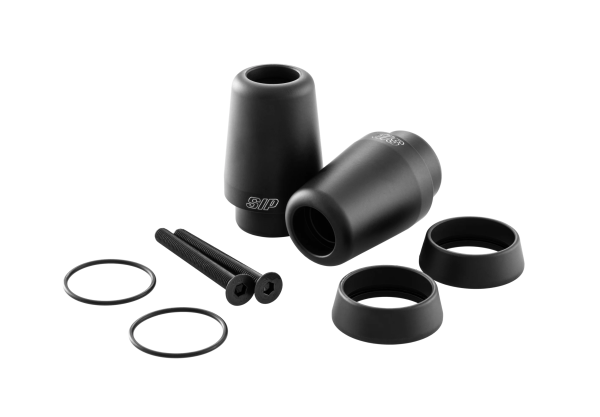 Handlebar end weights for Vespa GTS/​GTS Super/​GTV/​GT 60/​GT/​GT L 125-300ccm, matt black