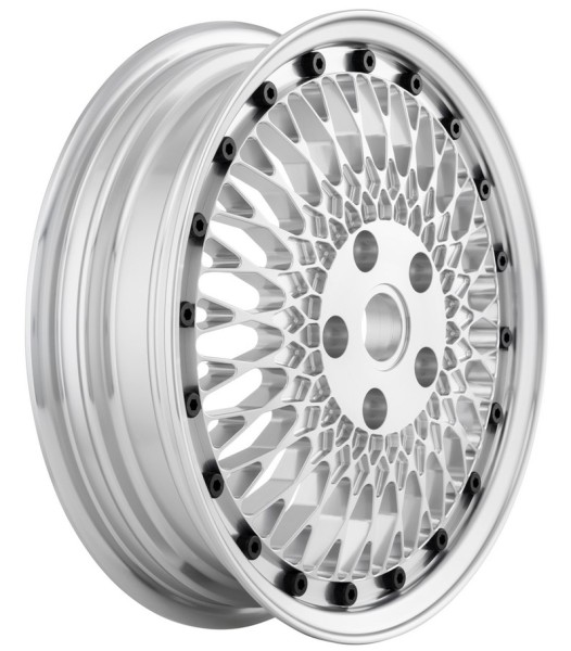 Rim Comb 1 front/rear for Vespa GTS/​GTS Super/​GTV/GT/946 125-300ccm, silver