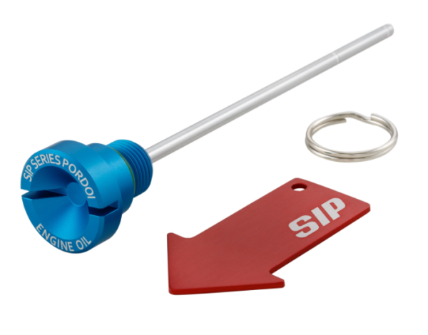 Oil filler screw engine oil for Vespa Primavera/​Sprint 125-150ccm i.e. 3V 4T AC, blue