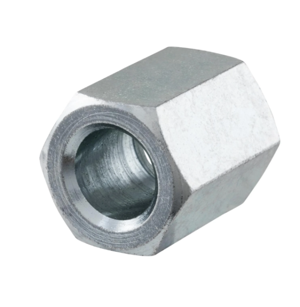 Nut hexagon, mounting flyscreen for Vespa Primavera/Elettrica 50-150ccm 2T/4T, silver