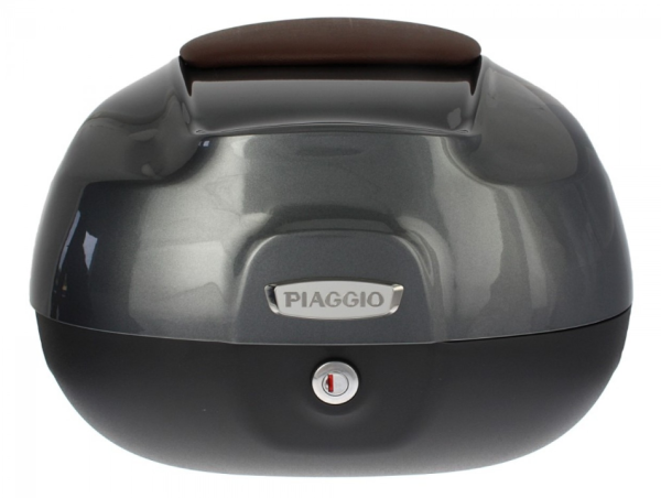 37L Top Case with Backrest for Piaggio Medley 125/150 (16-18) - Gray 798/B