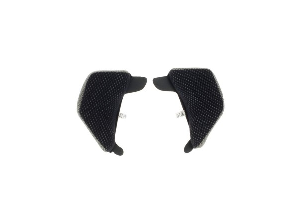 Helmo Milano cheek pads, Oscuro, washable