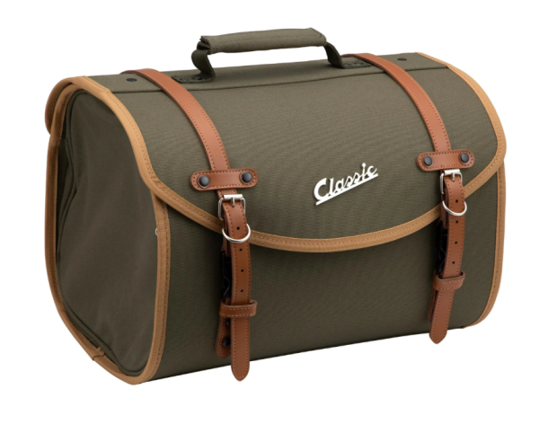 Bag "Classic" large for Vespa, canvas, olive