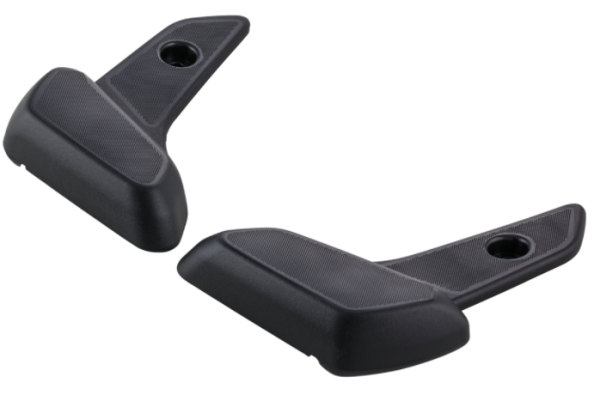Footpegs black left/right for Vespa Primavera/​Sprint 50-150ccm, plastic