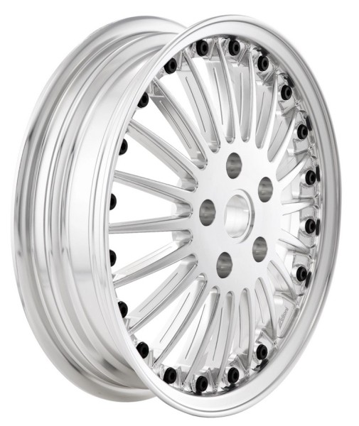 Rim Sport Classic front/rear for Vespa GTS/​GTS Super/​GTV/​GT/​946 125-300ccm, silver