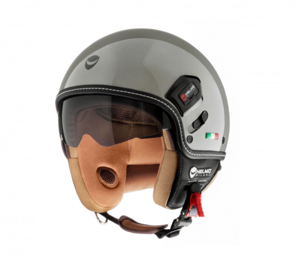 Helmo Milano Demi Jet, Puro Premium, gray glossy