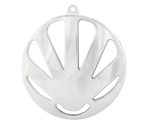 Cascade insert horn for Vespa LX/LXV 50-150cc, chrome