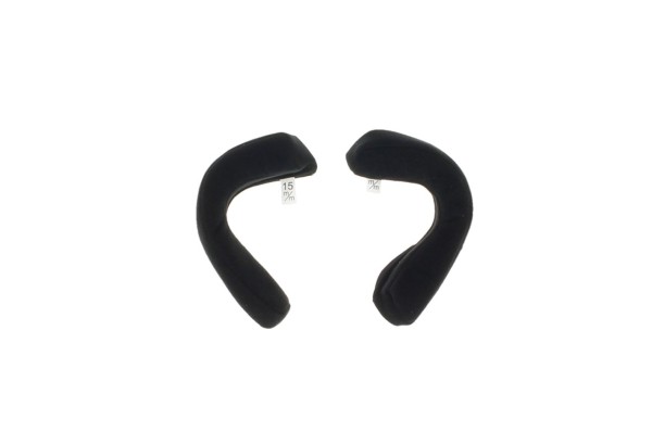 Helmo Milano cheek pads for Audace, black