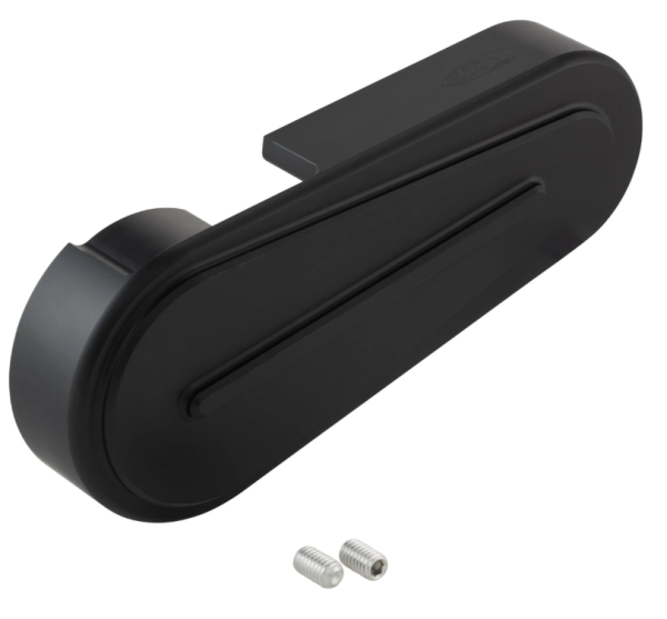 Swingarm cover VBB Style for Vespa PX 80-200ccm, black matt