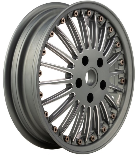 Rim Sport Classic front/rear for Vespa GTS/​GTS Super/​GTV/​GT/​946 125-300ccm, gray matt