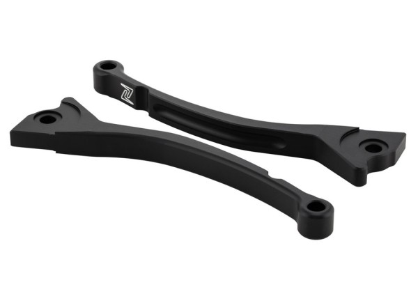 Sport lever set brake ZELIONI for Vespa, right and left, black matt