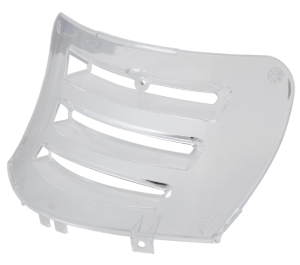 Spark plug flap for Vespa Primavera/​Sprint 50-150ccm 2T/​4T AC, transparent