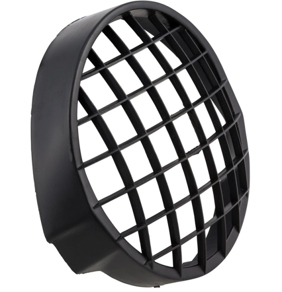 Lamp grille for headlight CUPPINI for Vespa PX 80-200cc, black