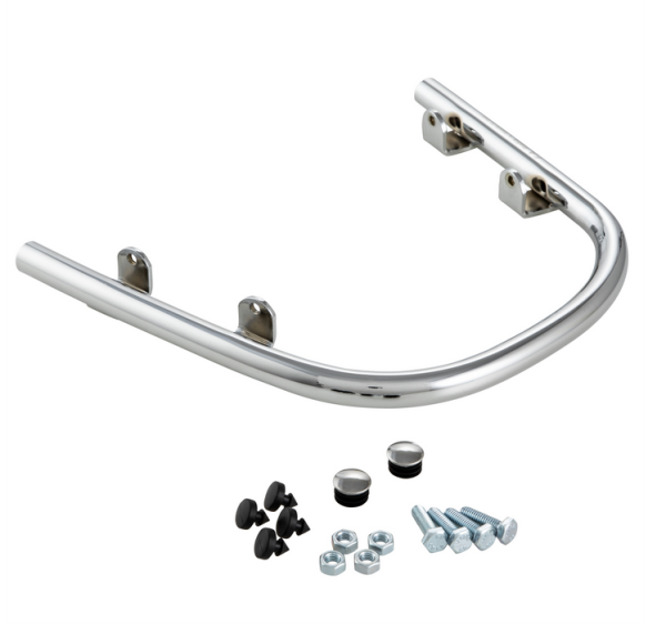 Front bumper fender for Vespa GTS /GTS Super /GTV /GT 60 /GT /GT L, 125-300cc, chrome