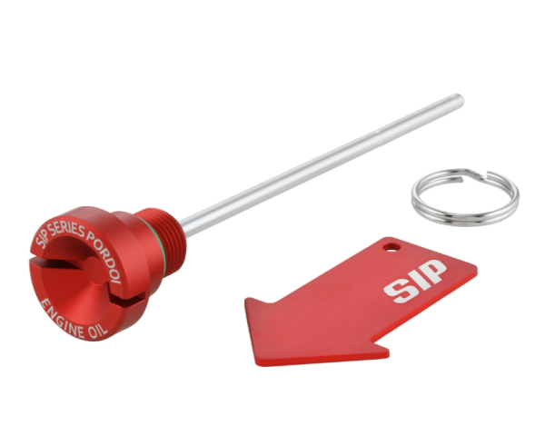 Oil filler plug engine oil for Vespa LX/S 3V i.e. 125-150ccm 4T AC, red matt