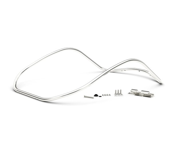 Crash bar rear, chrome for Vespa GTS, GTV, GTS Super