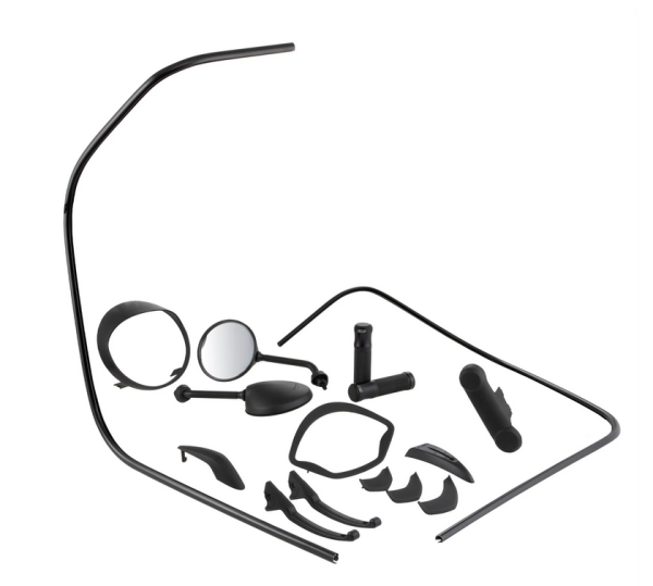 Styling Kit "Black Edition" for Vespa GTS/GTS Super HPE 125/300 (19-22), black matt