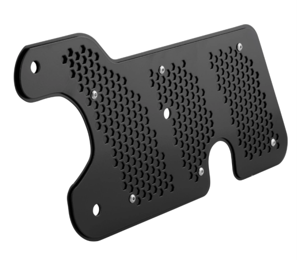 Exhaust trim swing arm for Vespa GTS/GTS Super 125/150cc 4T LC iGet (Euro4), black