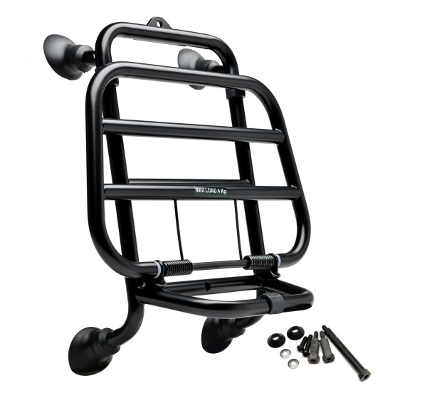 Original Vespa GTS / GTV / HPE front luggage rack, black from year of construction 2019- 1B007202