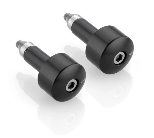 Handlebar end weights RIZOMA left & right for Vespa, black anodized