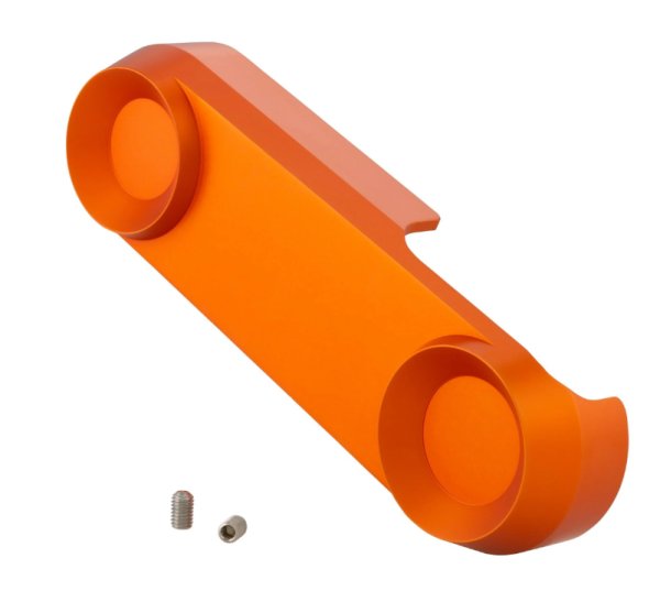 Swing arm cover for Vespa, matt orange