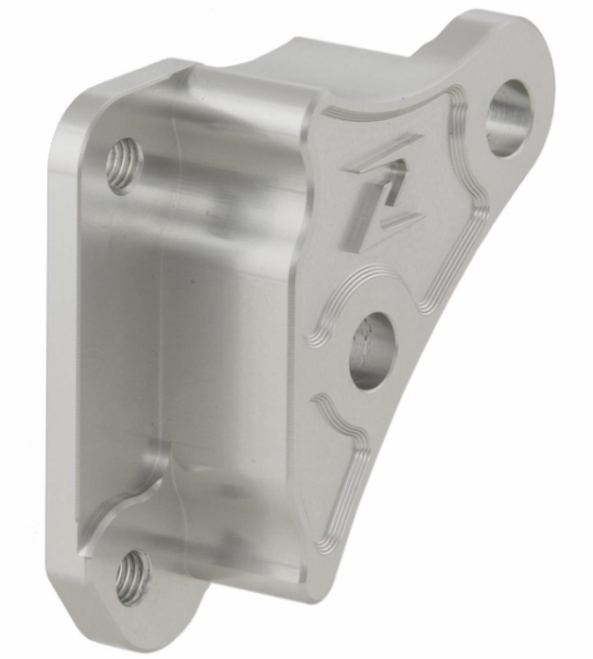 Adapter for BREMBO brake caliper, front for Vespa Primavera/​Sprint 50-150ccm, silver