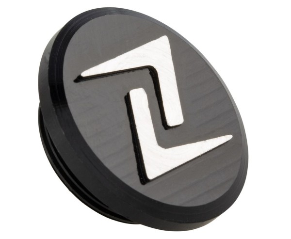 End cap ZELIONI handlebar end weight, black