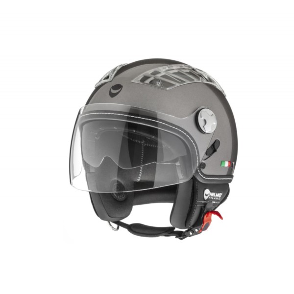Helmo Milano Demi Jet, Turbine, gray
