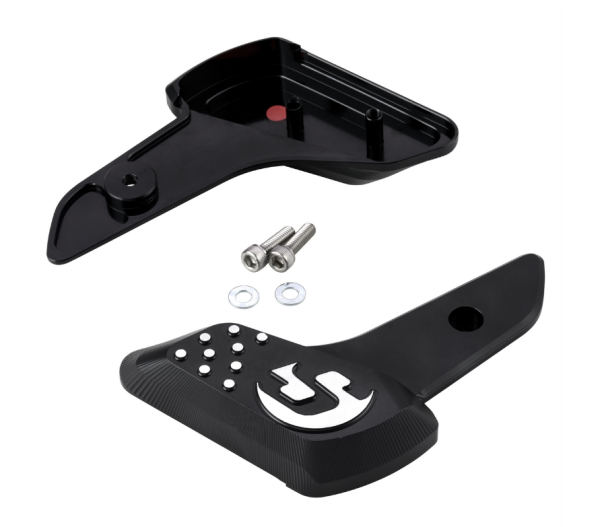 Footrests right and left for Vespa Primavera /Sprint 50-150cc 2T/4T AC, black