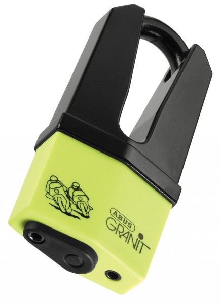 ABUS brake disc lock Granit Quick 37, Security Level 15, ART Level 4, yellow, black